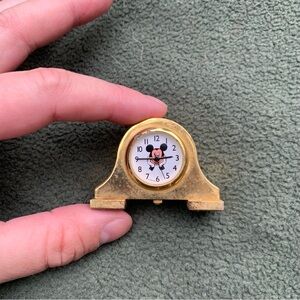 Miniature Mickey Mouse Mantle Clock